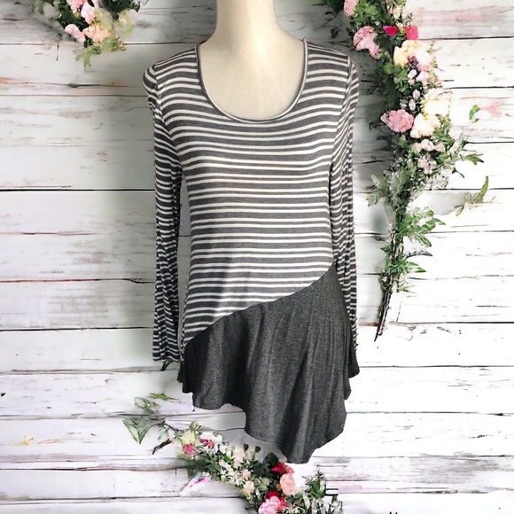 h.i.p. Tops - Buckle H.I.P. Asymmetrical Tunic